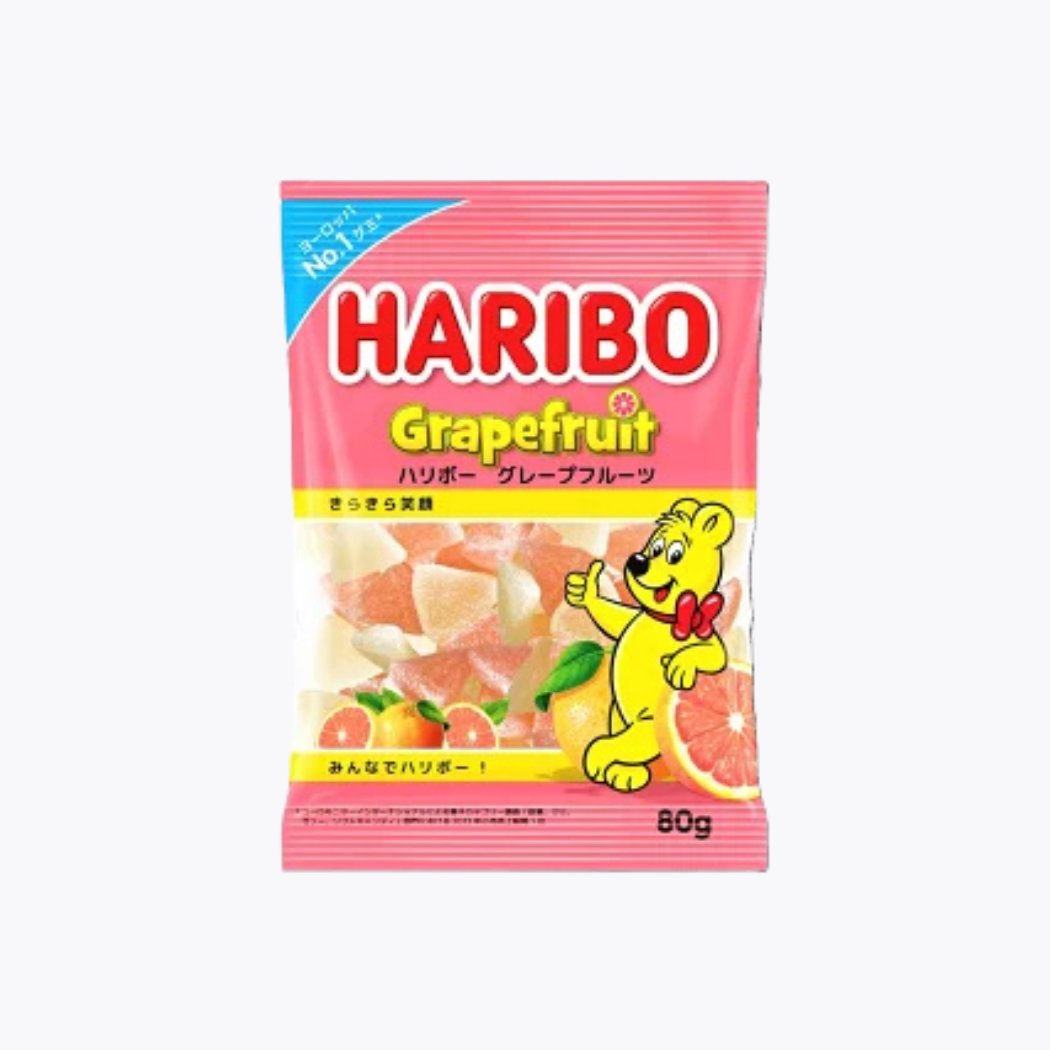 三菱食品 HARIBO 葡萄柚口味軟糖 80g