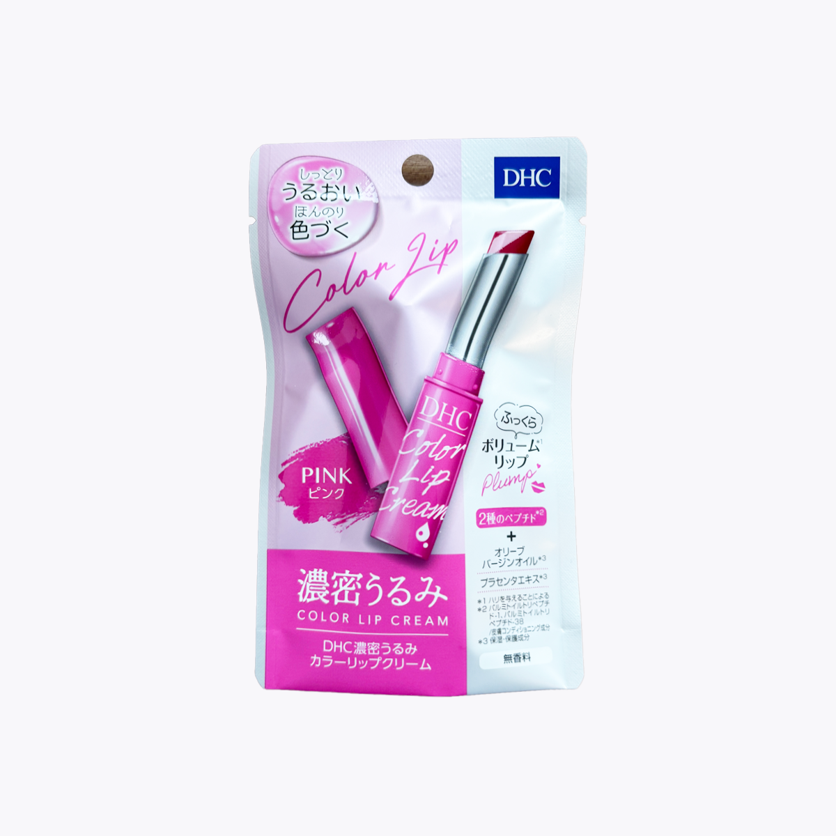 DHC 濃密保濕綻色潤唇膏 粉色 1.5g
