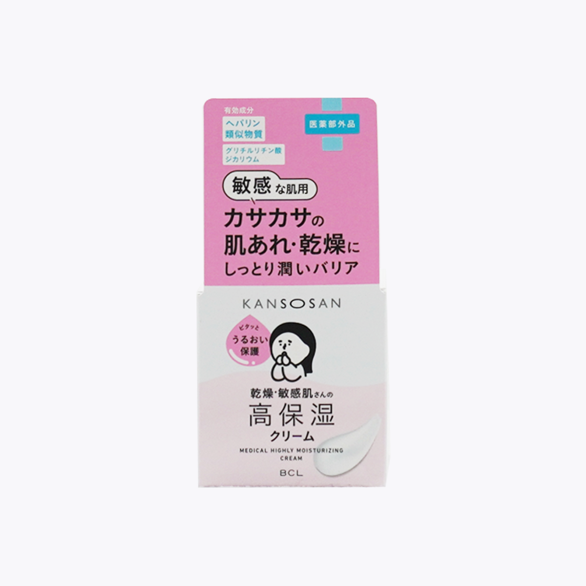 【醫藥部外品】BCL 乾燥小姐 藥用高保濕乳霜 敏感肌用 50g