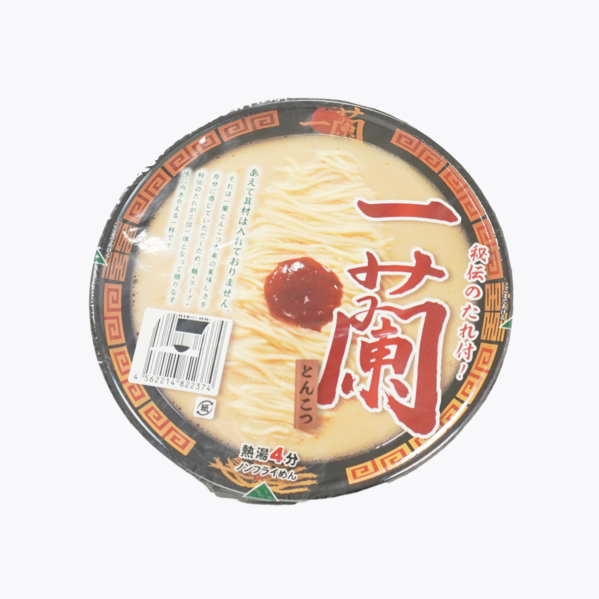 【庫存復活】一蘭 豚骨拉麵 杯麵 138g