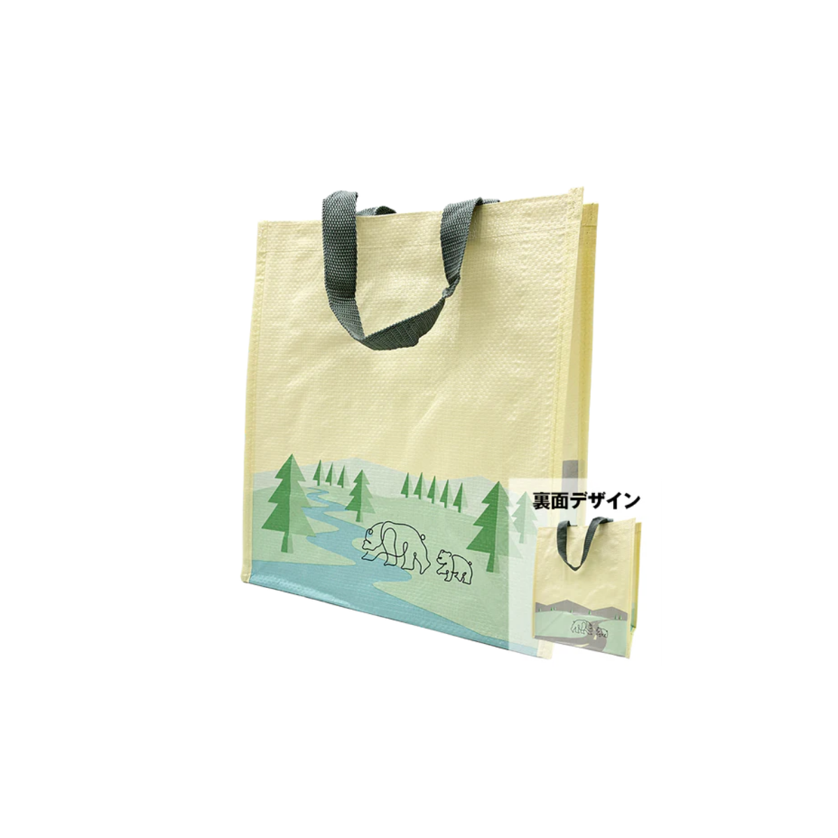 札幌藥妝原創 環保購物袋 小 熊和森林 1個