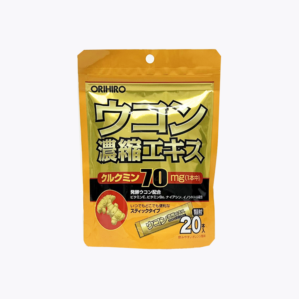 Orihiro 解酒護肝 濃縮薑黃萃取精華 顆粒 1.5g×20包