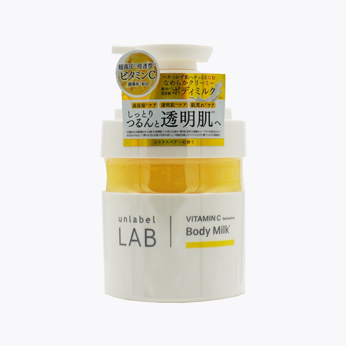 unlabel LAB 安博士 超亮白維他命C保濕身體乳 300g