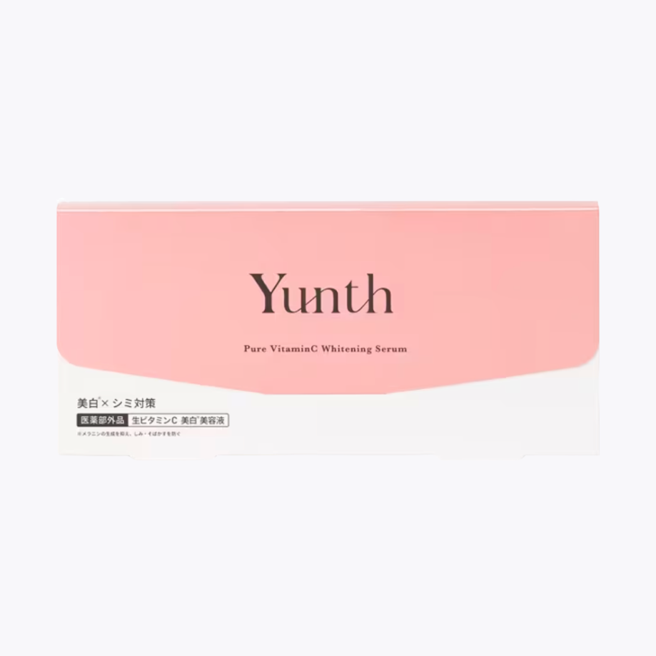【醫藥部外品】Yunth 生VC 活性維他命C 美白導入精華液 高濃度維他命C 美白淡斑 1ml×28包