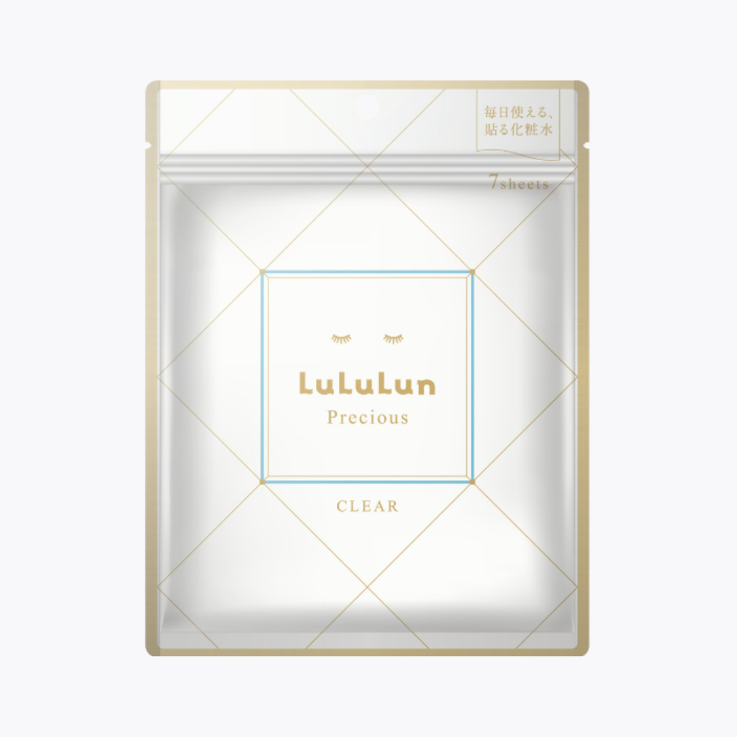 LuLuLun Precious WHITE CLEAR 光采透亮美白面膜 7枚入