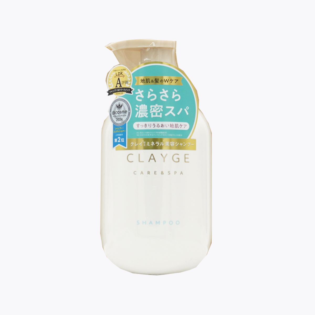 CLAYGE 海泥洗髮精 SR 蓬鬆柔順型 花香麝香香氛 500ml