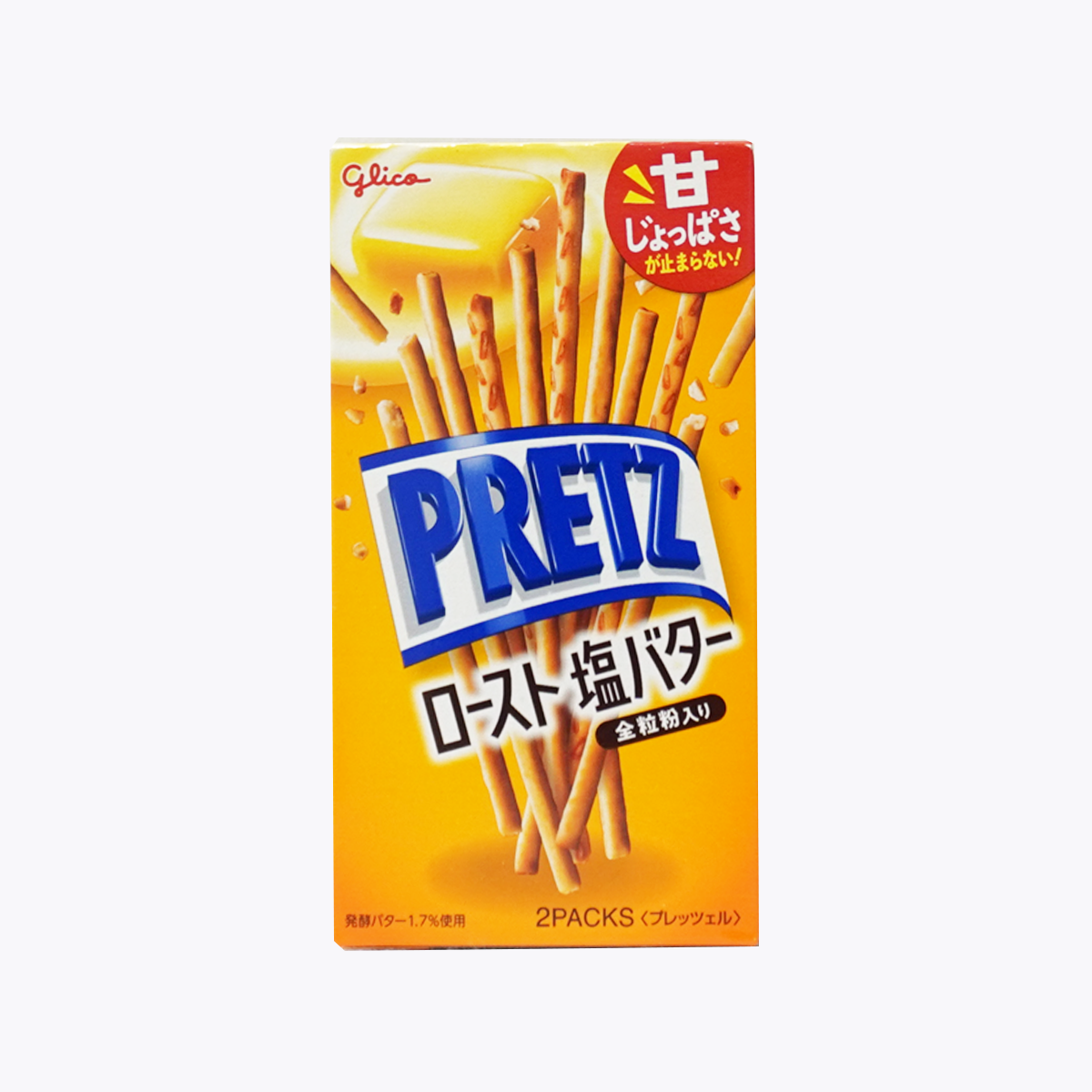 Glico 固力果 PRETZ 百力滋 餅乾棒 鹽烤奶油味 57g