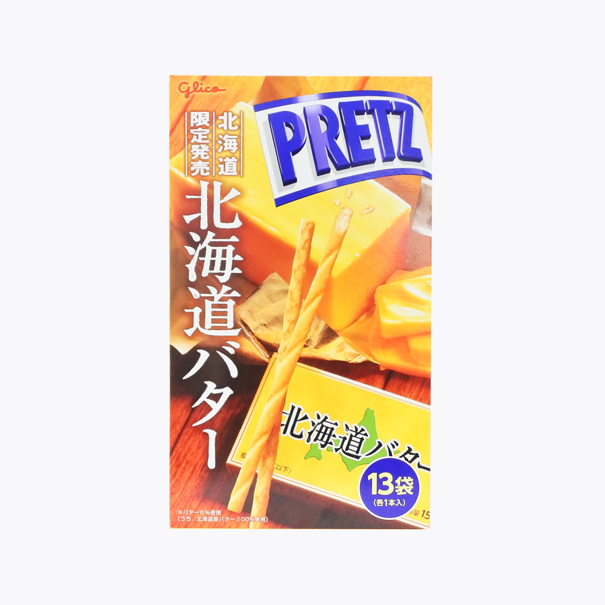 【北海道限定】Glico 固力果 北海道奶油PRETZ 百力滋 13入