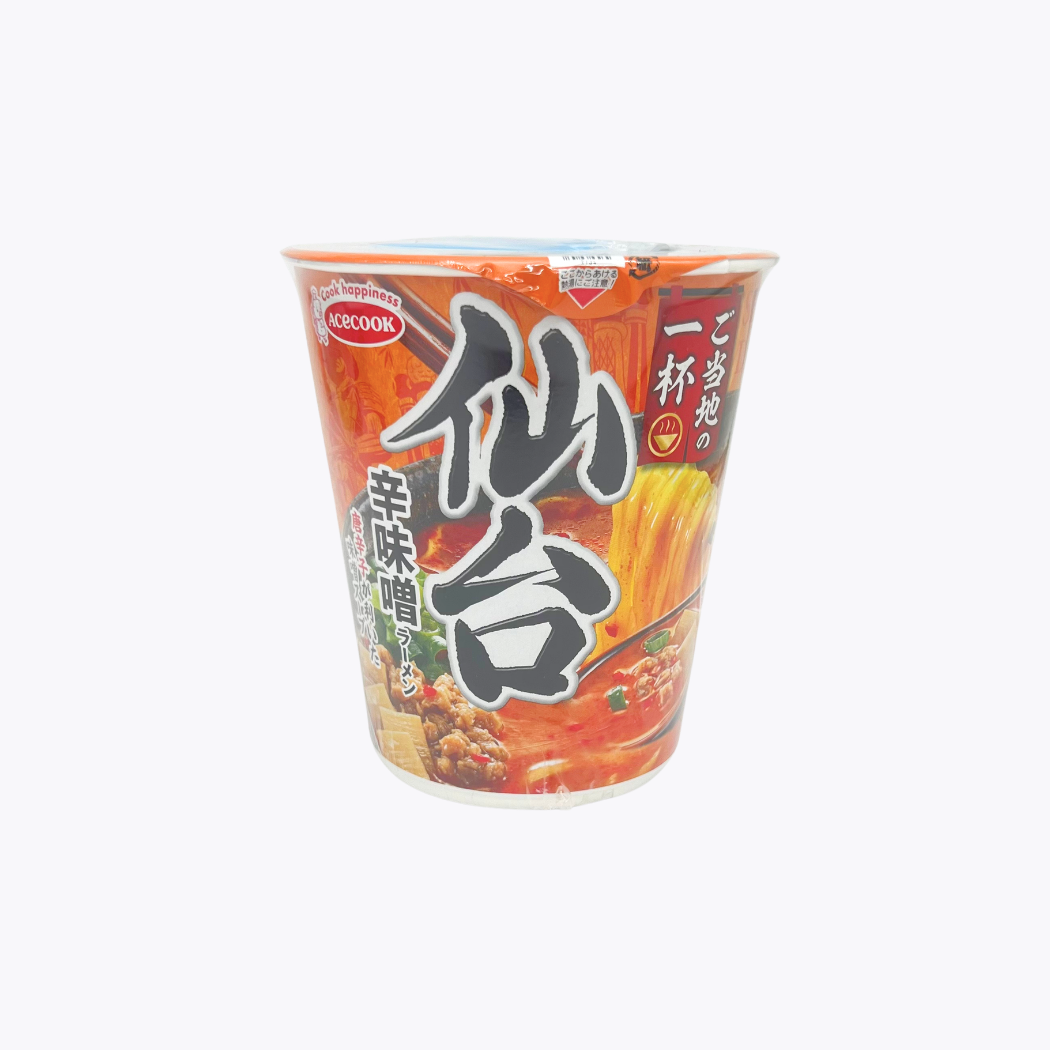 ACECOOK 地方風味一碗 仙台 辛味噌拉麵 62g