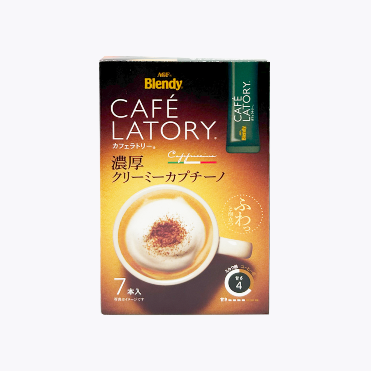 味之素 AGF Blendy CAFE LATORY 濃厚奶泡卡布奇諾 7包