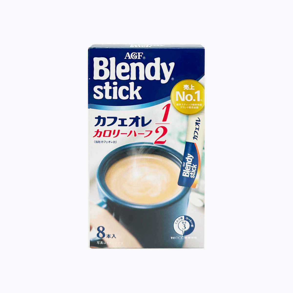 味之素 AGF Blendy Stick 咖啡歐蕾 熱量減半 低卡 8包