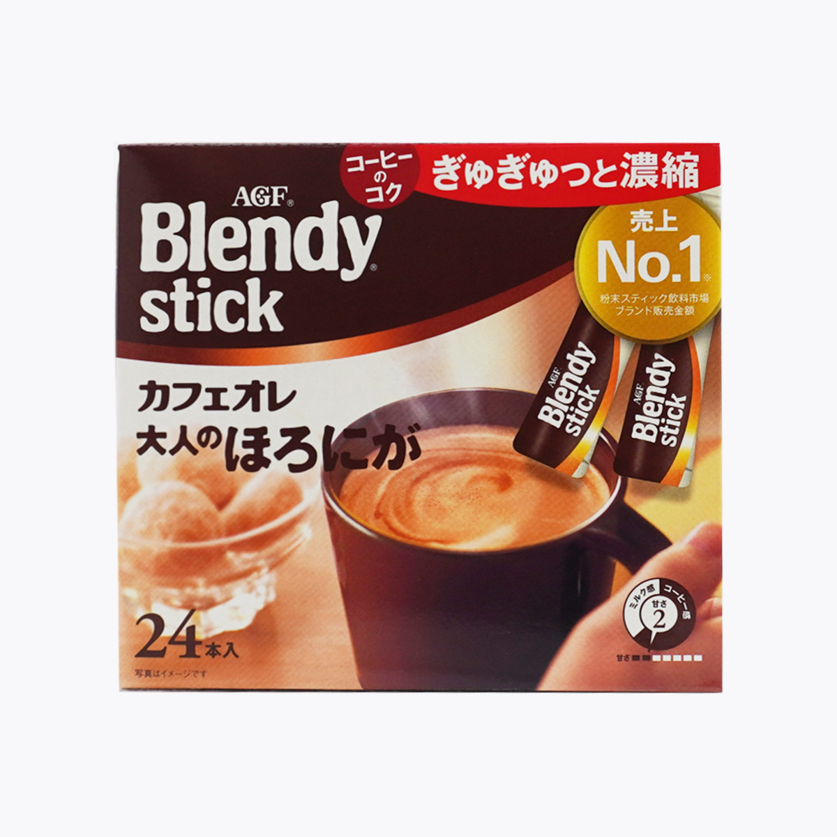 味之素 AGF Blendy Stick 大人系微苦 咖啡歐蕾 24包
