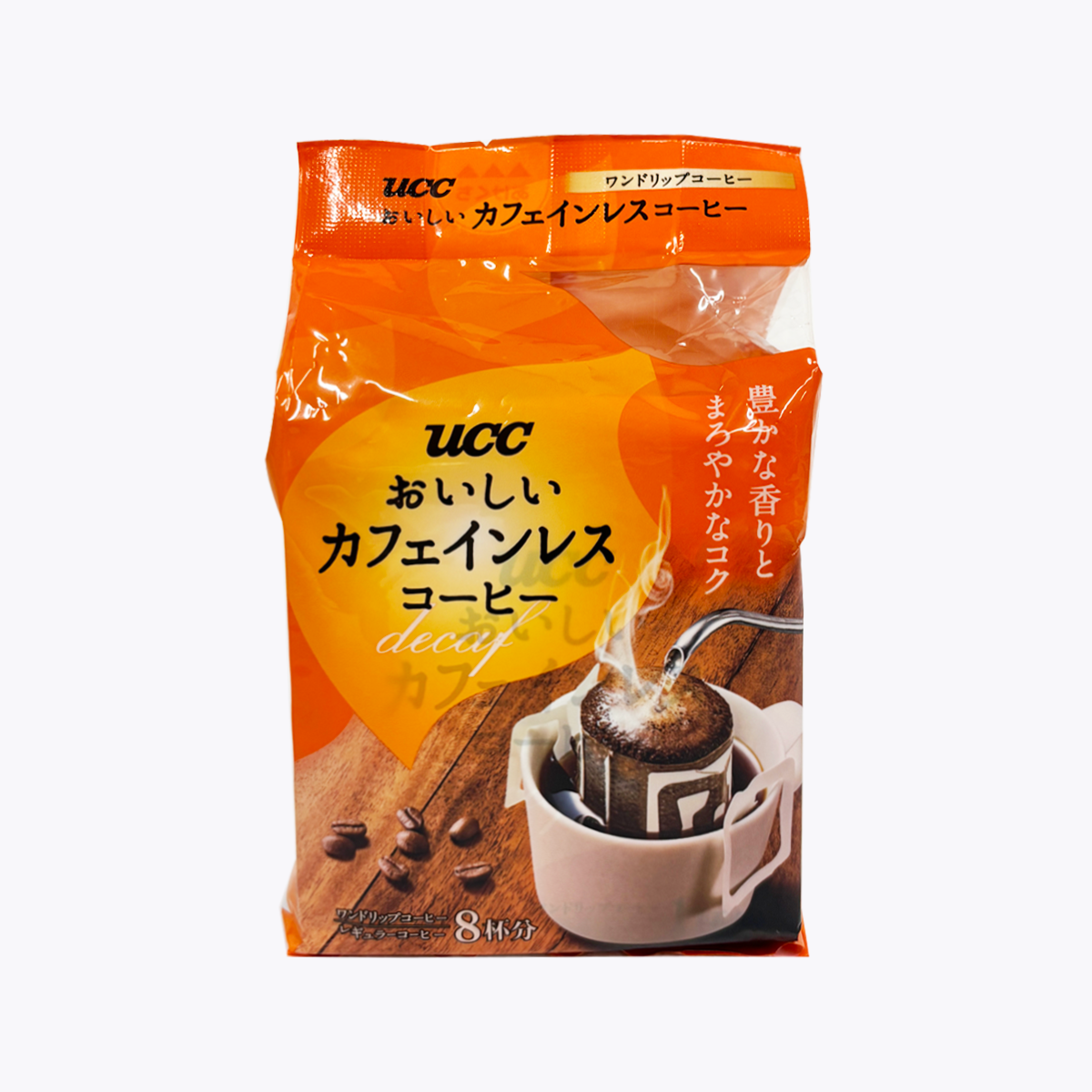 UCC 上島咖啡 低咖啡因 醇香濾掛咖啡 8包