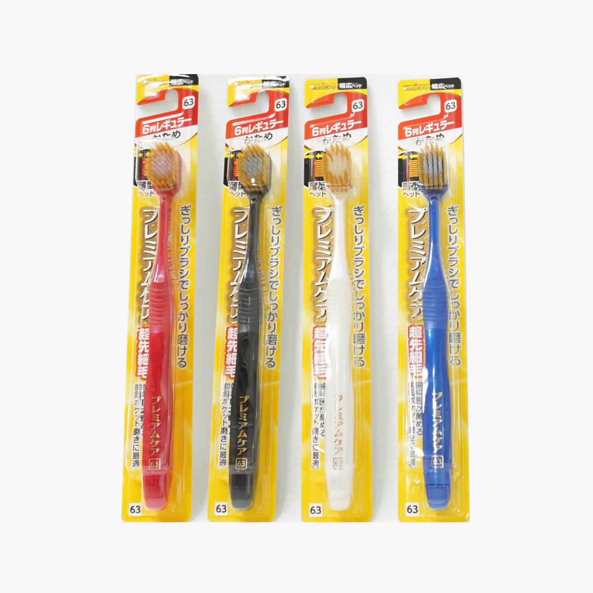 EBiSU 惠百施 Premium 倍護 6列 寬頭 硬刷毛 1入 不挑色