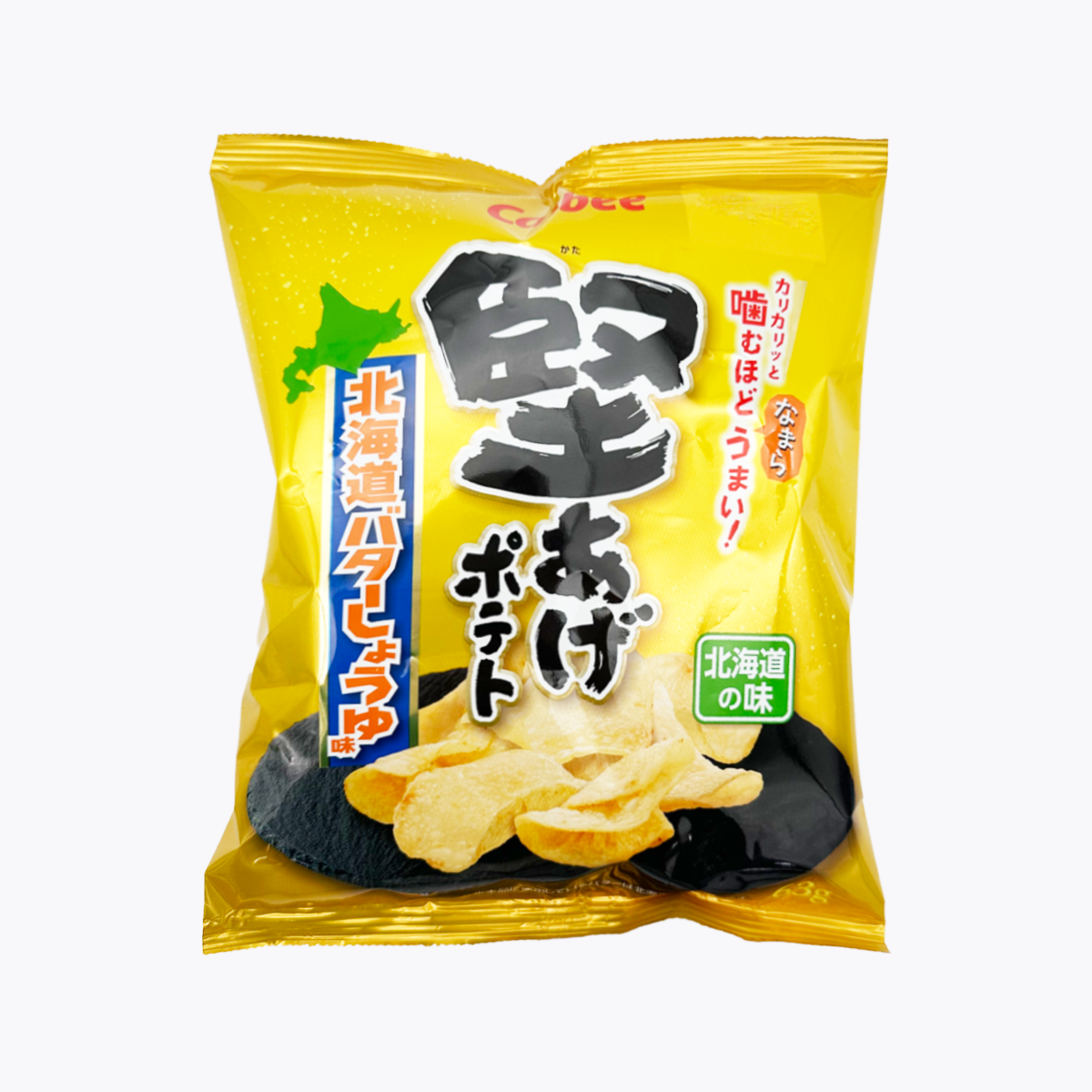 Calbee 卡樂比 堅脆洋芋片 北海道奶油醬油味 63g