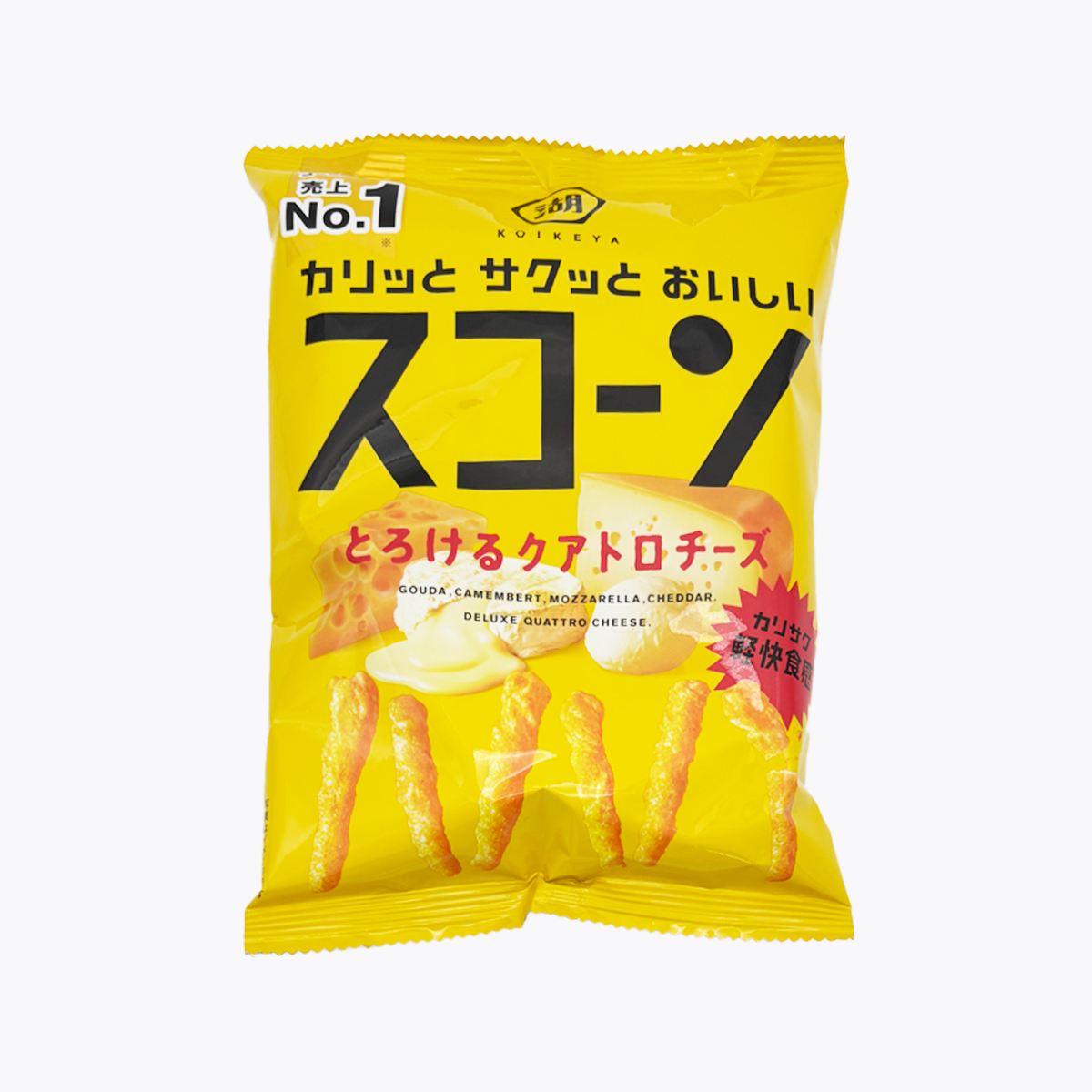 湖池屋 玉米香酥棒 綜合香濃起司 73g