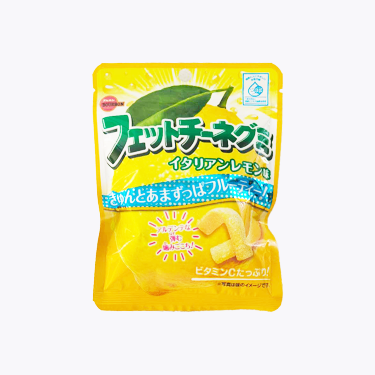 Bourbon Fettucine 義大利寬麵軟糖 義大利檸檬風味 50g