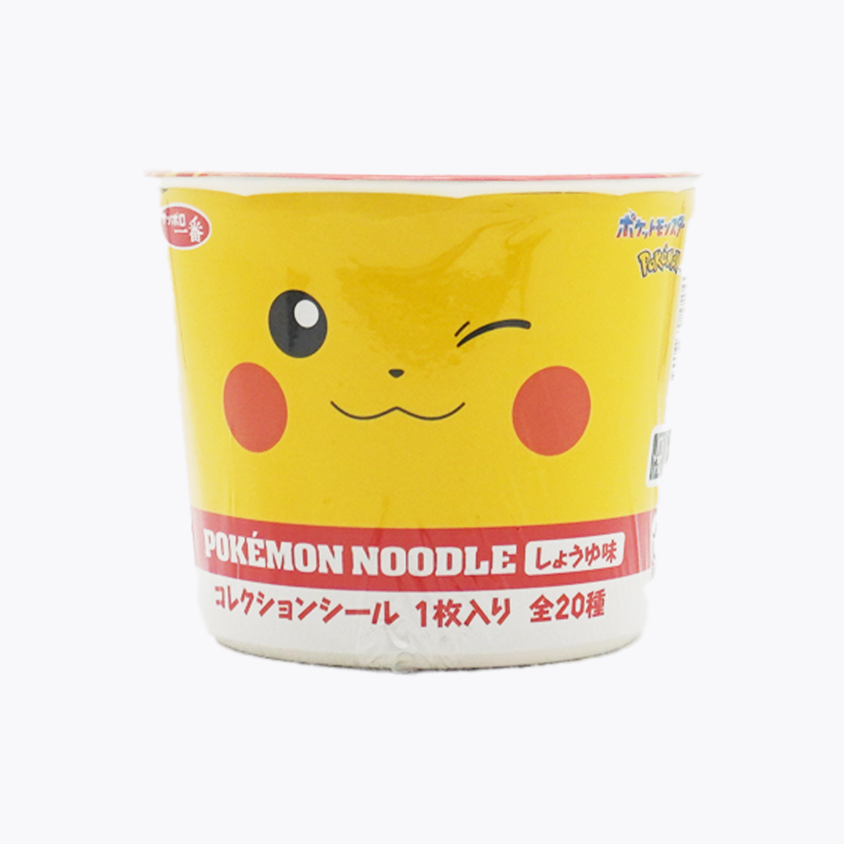 三洋食品 札幌一番 寶可夢 POKEMON 杯麵 泡麵 醬油口味 附貼紙 38g