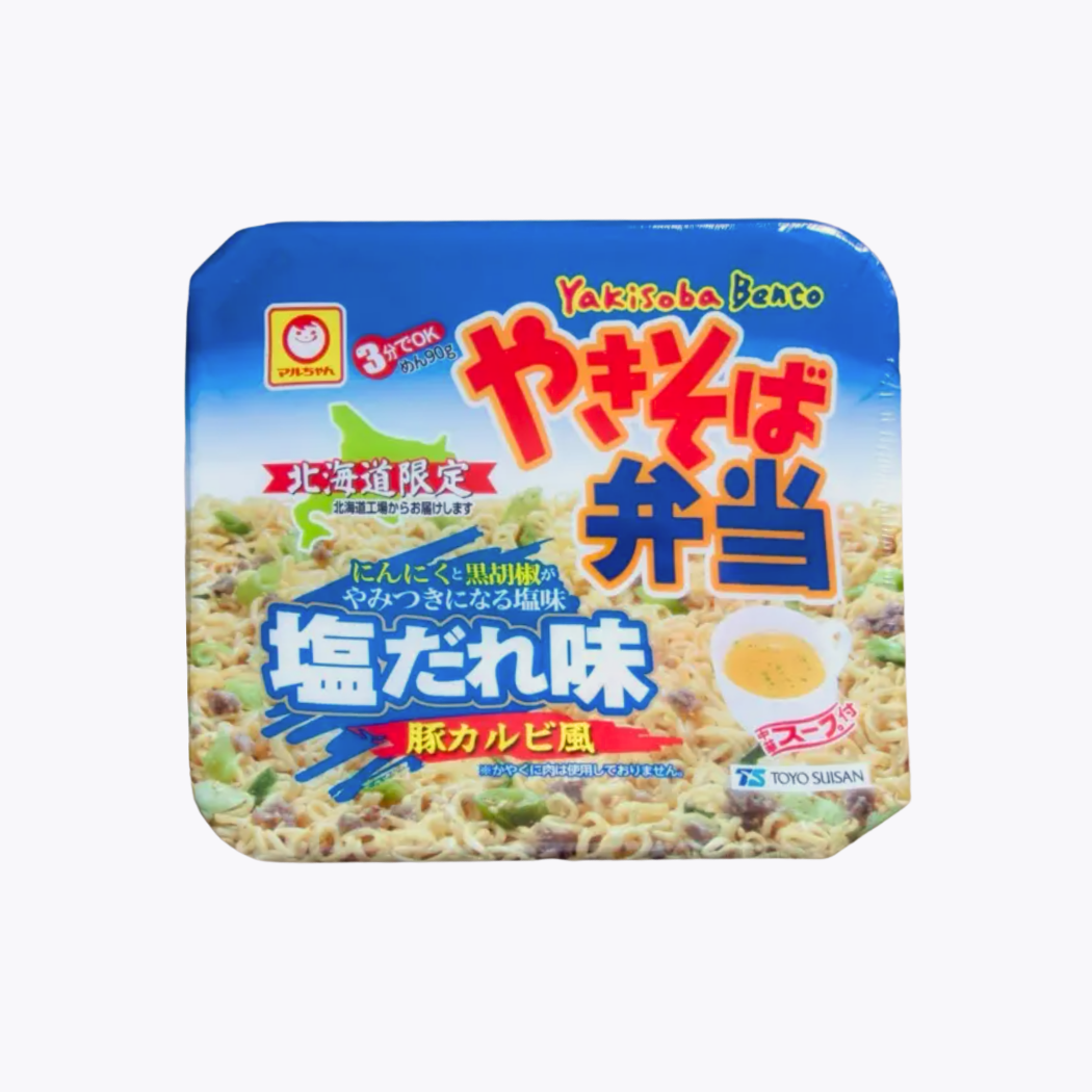 東洋水產 Maruchan 北海道限定 日式炒麵 鹽味醬汁豬五花風味 附中華湯包 117g
