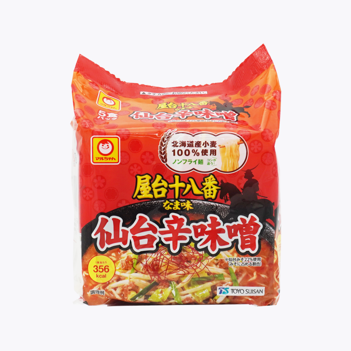 東洋水產MARUCHAN 屋台十八番仙台辛味噌泡麵/拉麵非油炸麵5包入