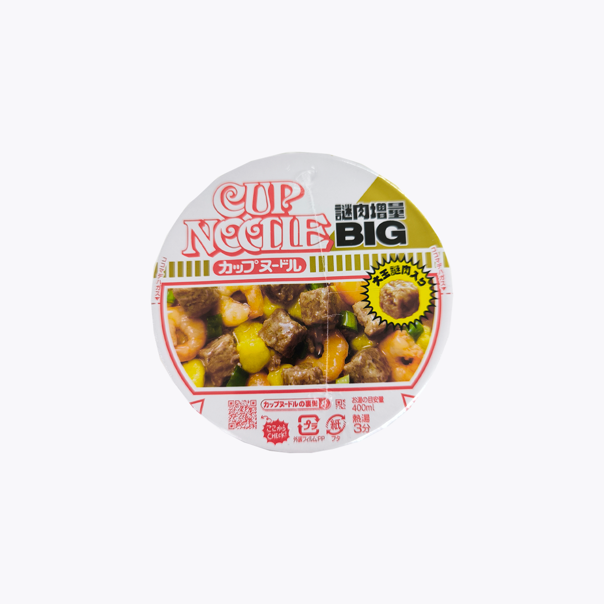 日清食品 NISSIN 原味杯麵 泡麵 BIG 大容量 120g