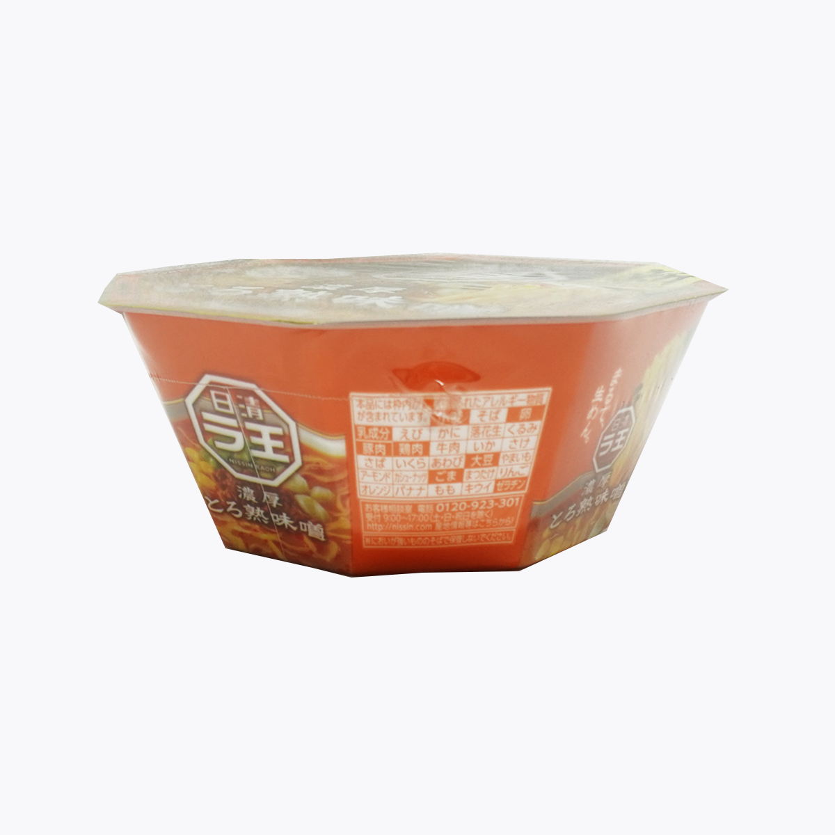 日清食品 NISSIN 日清拉王 濃厚熟味噌味拉麵 泡麵 118g
