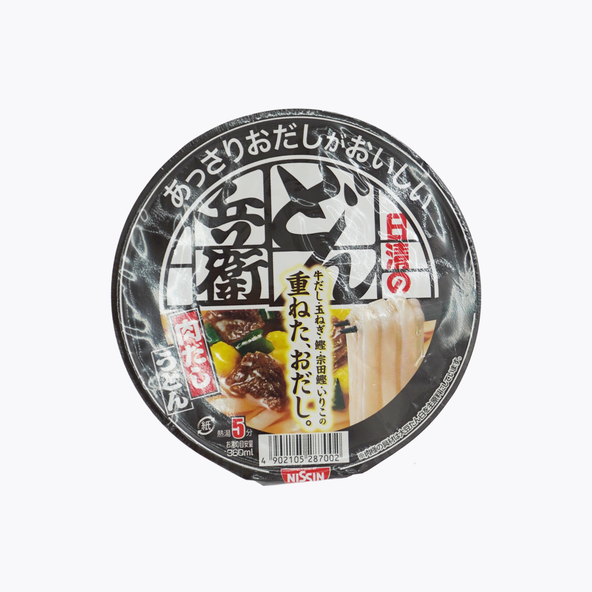 日清食品 NISSIN 清爽高湯 咚兵衛 牛肉高湯烏龍麵 74g