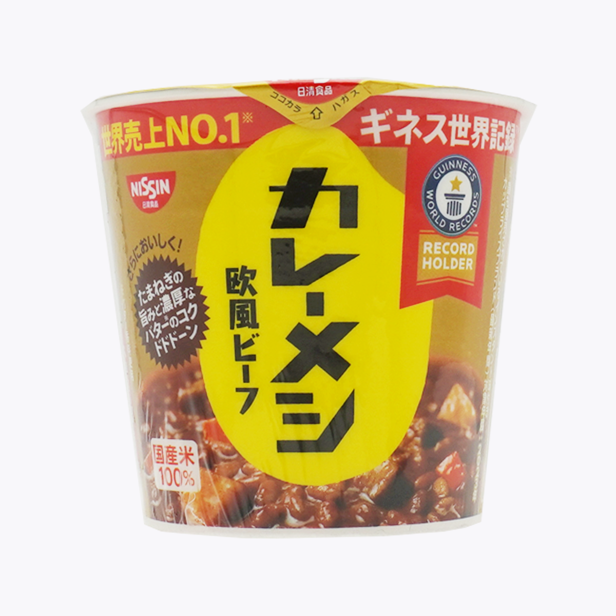 日清食品 NISSIN 歐風牛肉咖哩燉飯 泡飯 107g