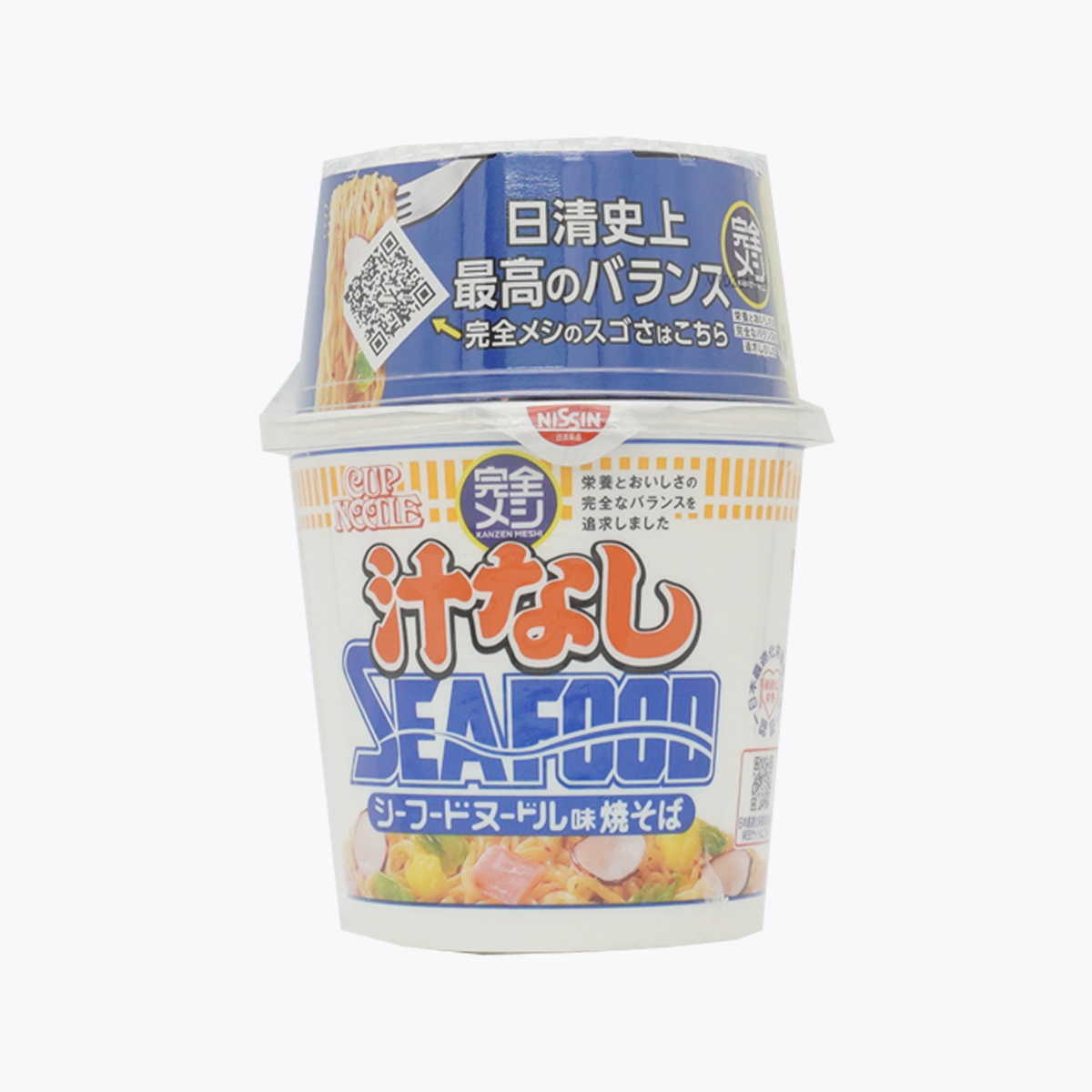 日清食品 NISSIN 完全系列 杯麵 海鮮炒麵風味 無湯 111g