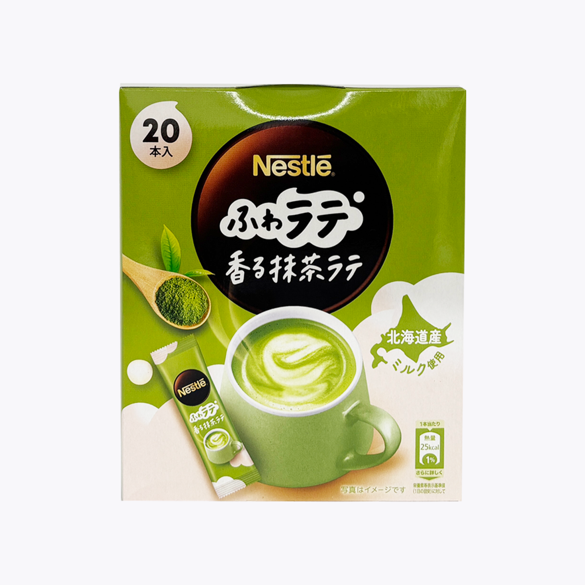 日本雀巢 fuwa latte 香醇抹茶拿鐵 20包