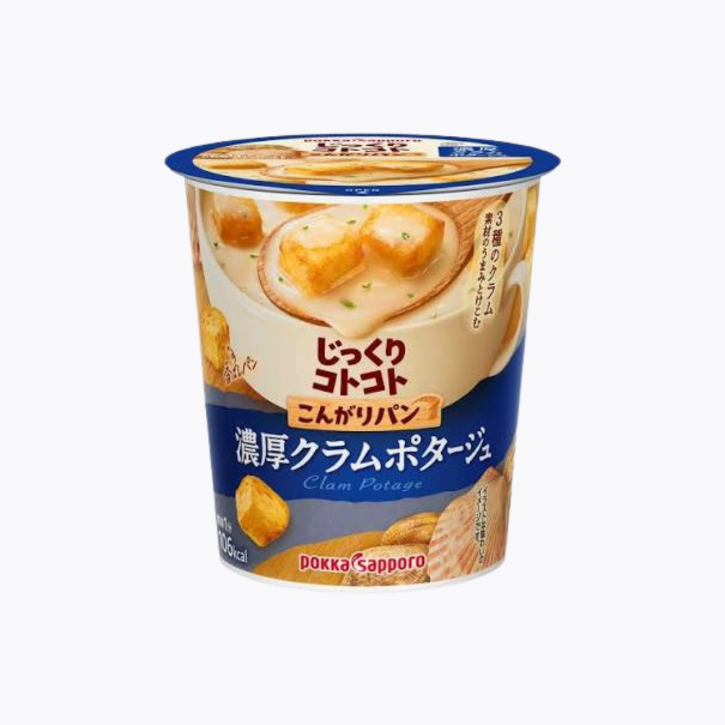 Pokka Sapporo 香烤麵包丁濃湯 濃郁蛤蜊濃湯 28.3g