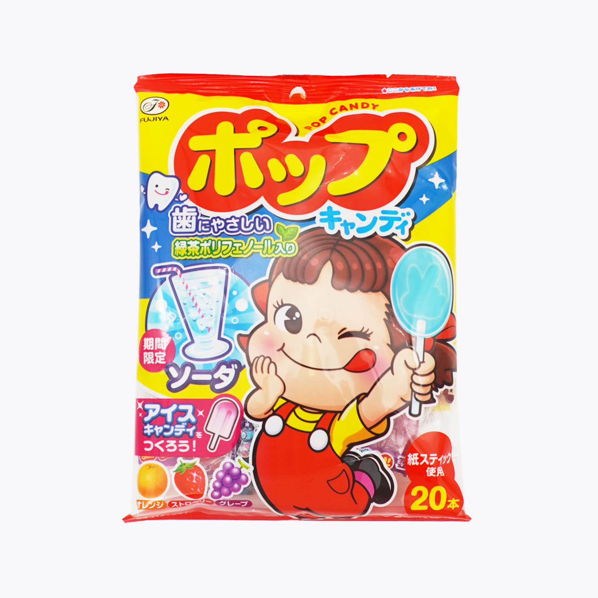 FUJIYA 不二家 POP CANDY棒棒糖 20支