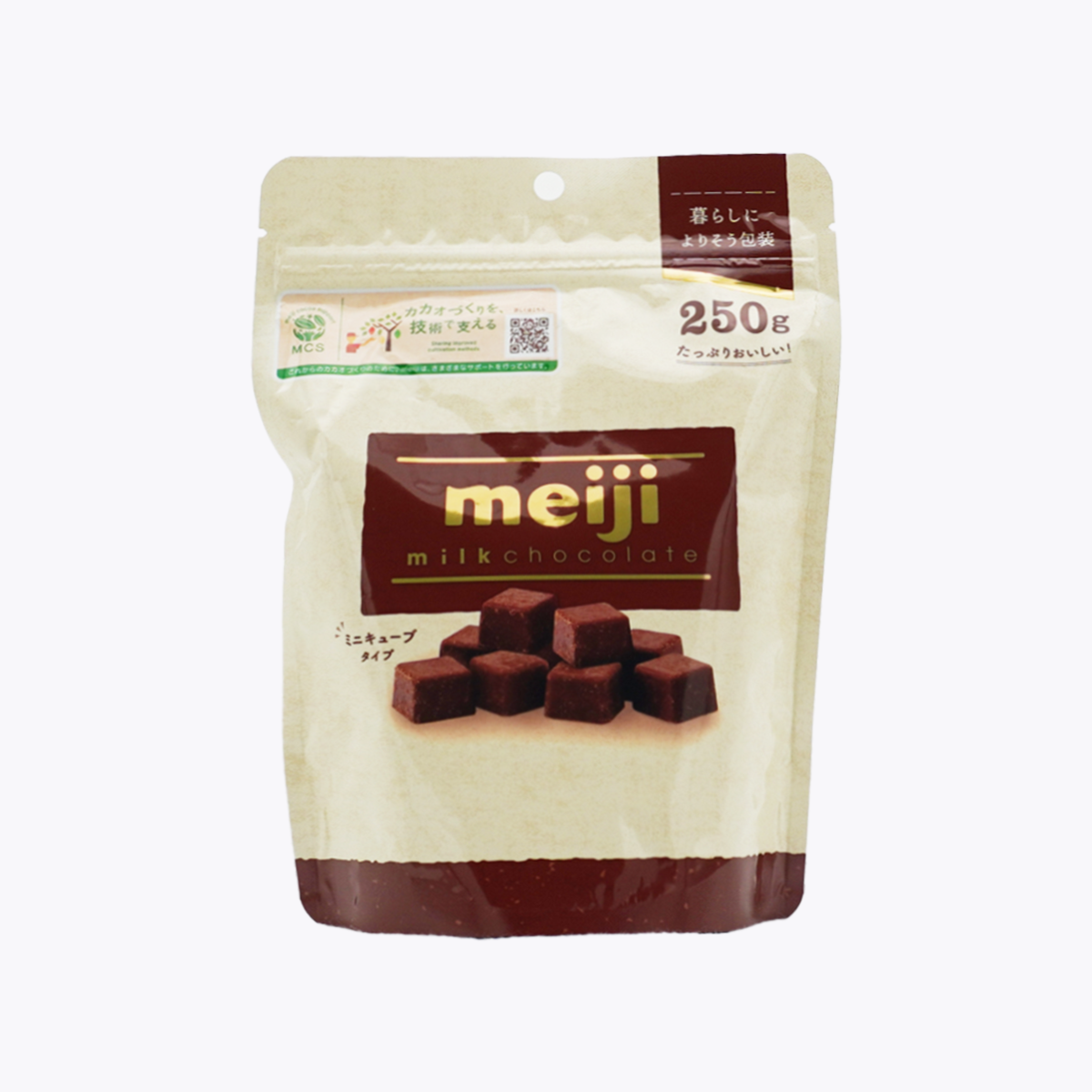 明治 迷你方塊牛奶巧克力 250g