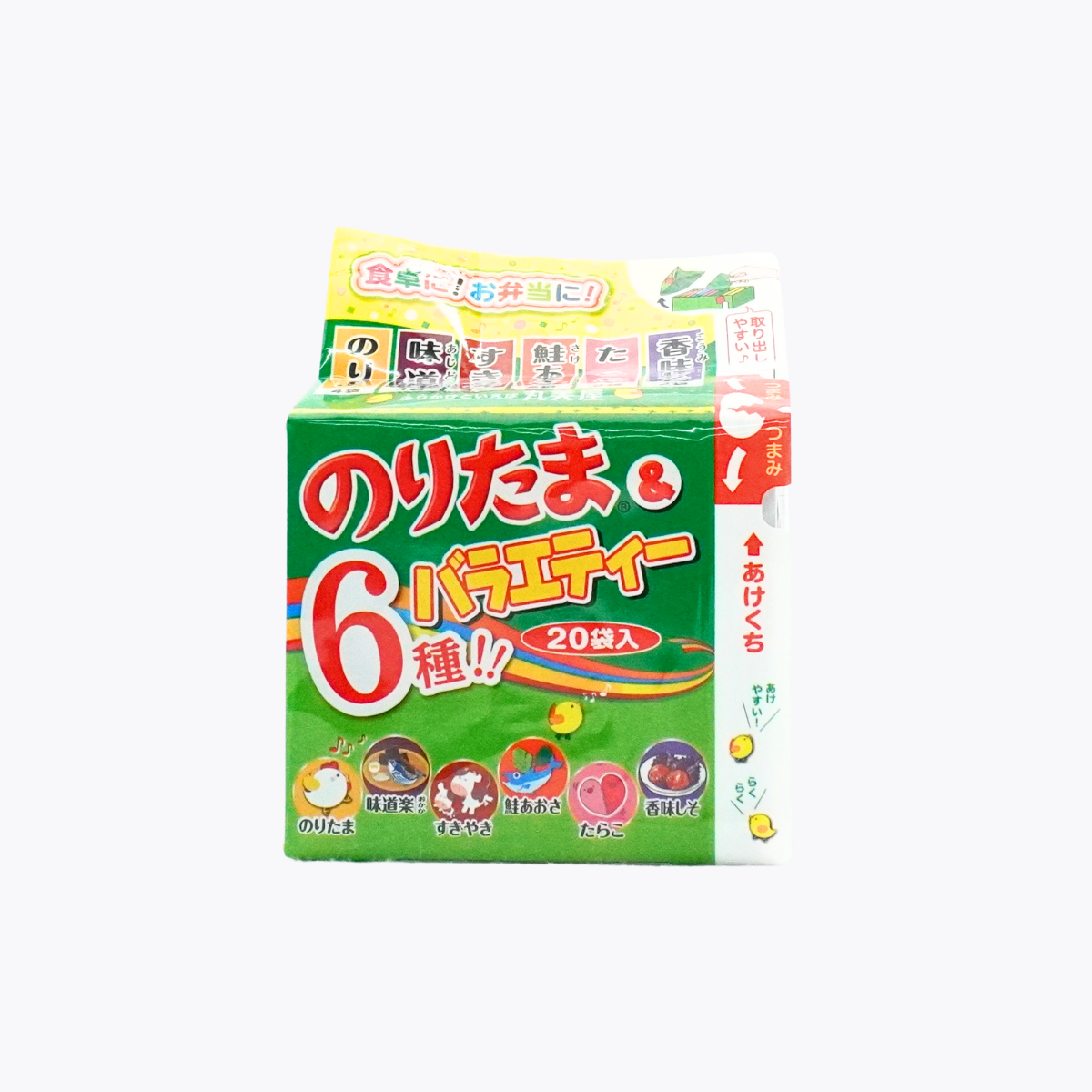 丸美屋 6種人氣綜合拌飯香鬆 含海苔雞蛋 20袋入 45g