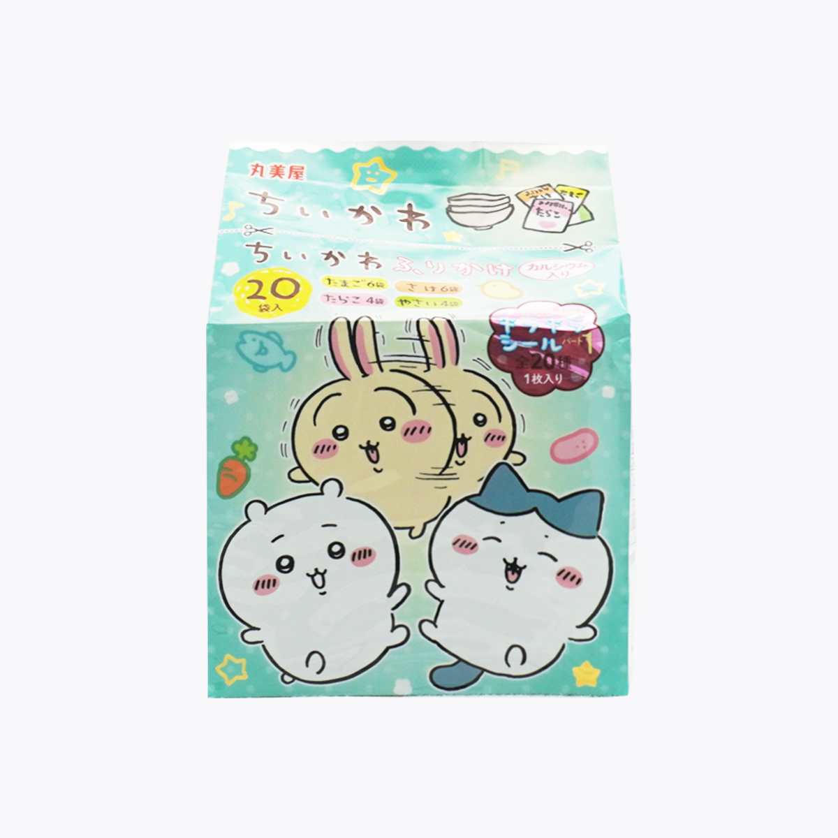 丸美屋 吉伊卡哇 拌飯香鬆 迷你包 (附吉伊卡哇貼紙) 20袋 50g