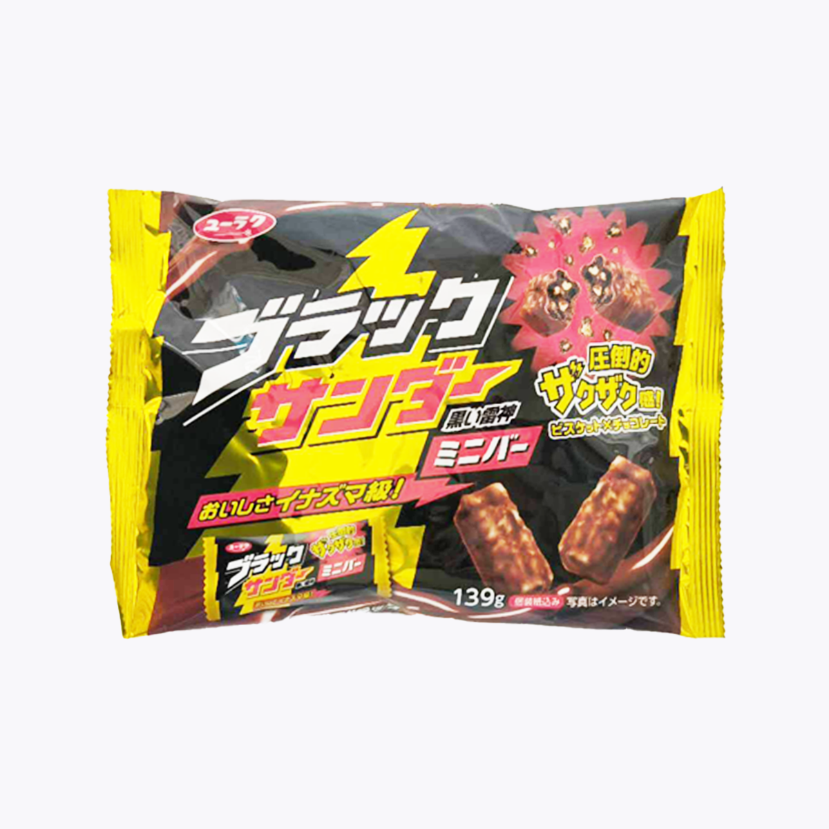 有樂製菓 迷你雷神巧克力棒 139g