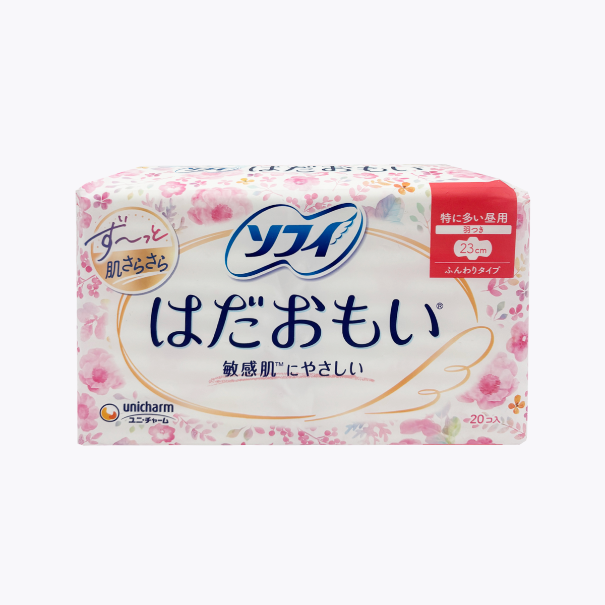 unicharm Sofy 蘇菲 量多日用型衛生棉 23cm 20片
