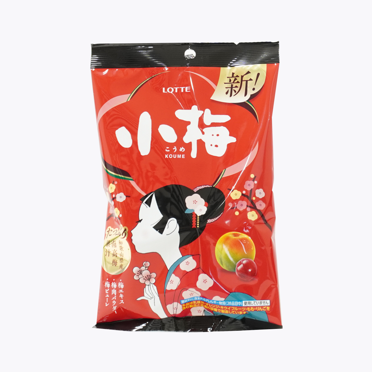 LOTTE樂天 小梅 梅子夾心糖 糖酸梅 60g
