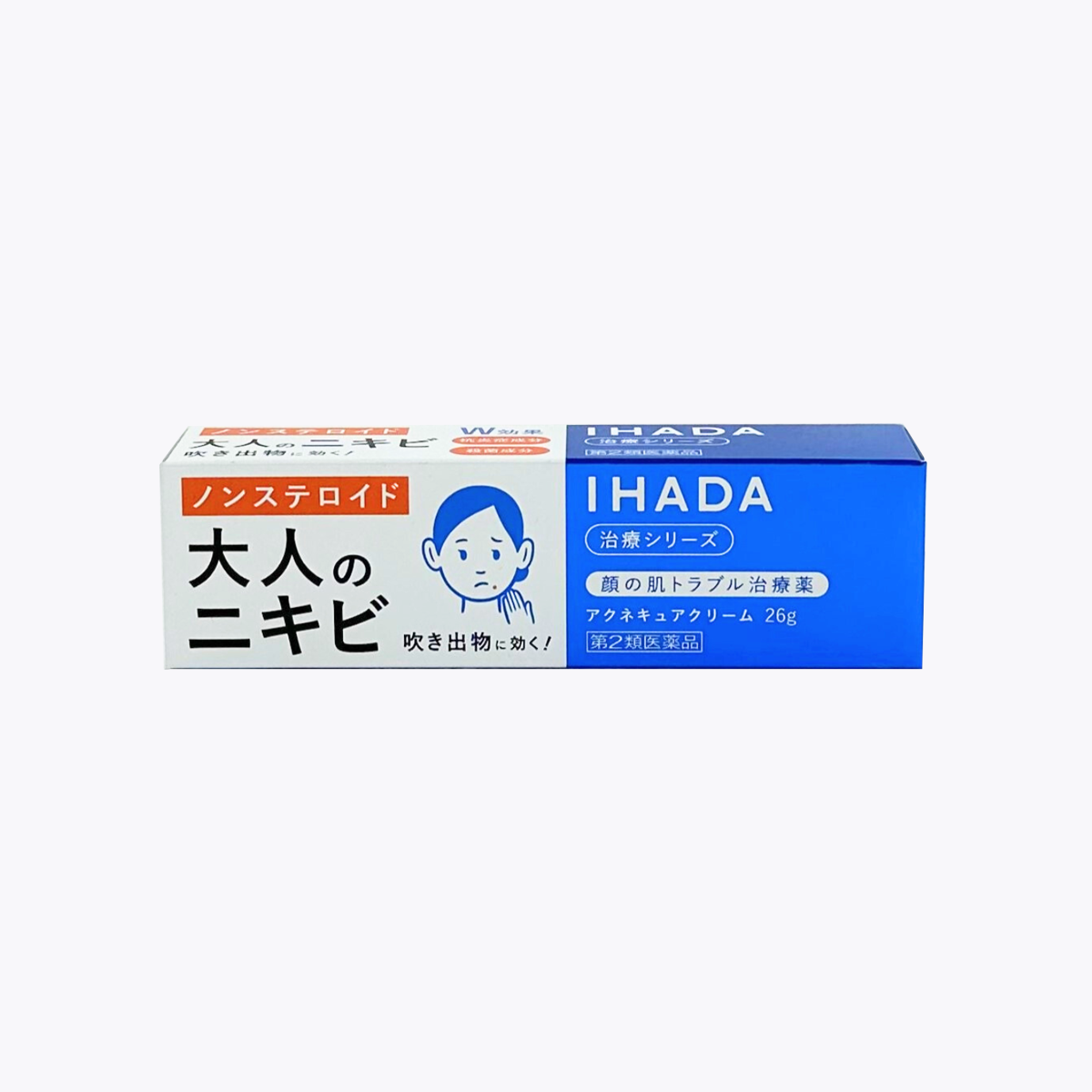 【第2類醫藥品】資生堂 IHADA 無類固醇 痘痘藥膏 祛痘膏 26g