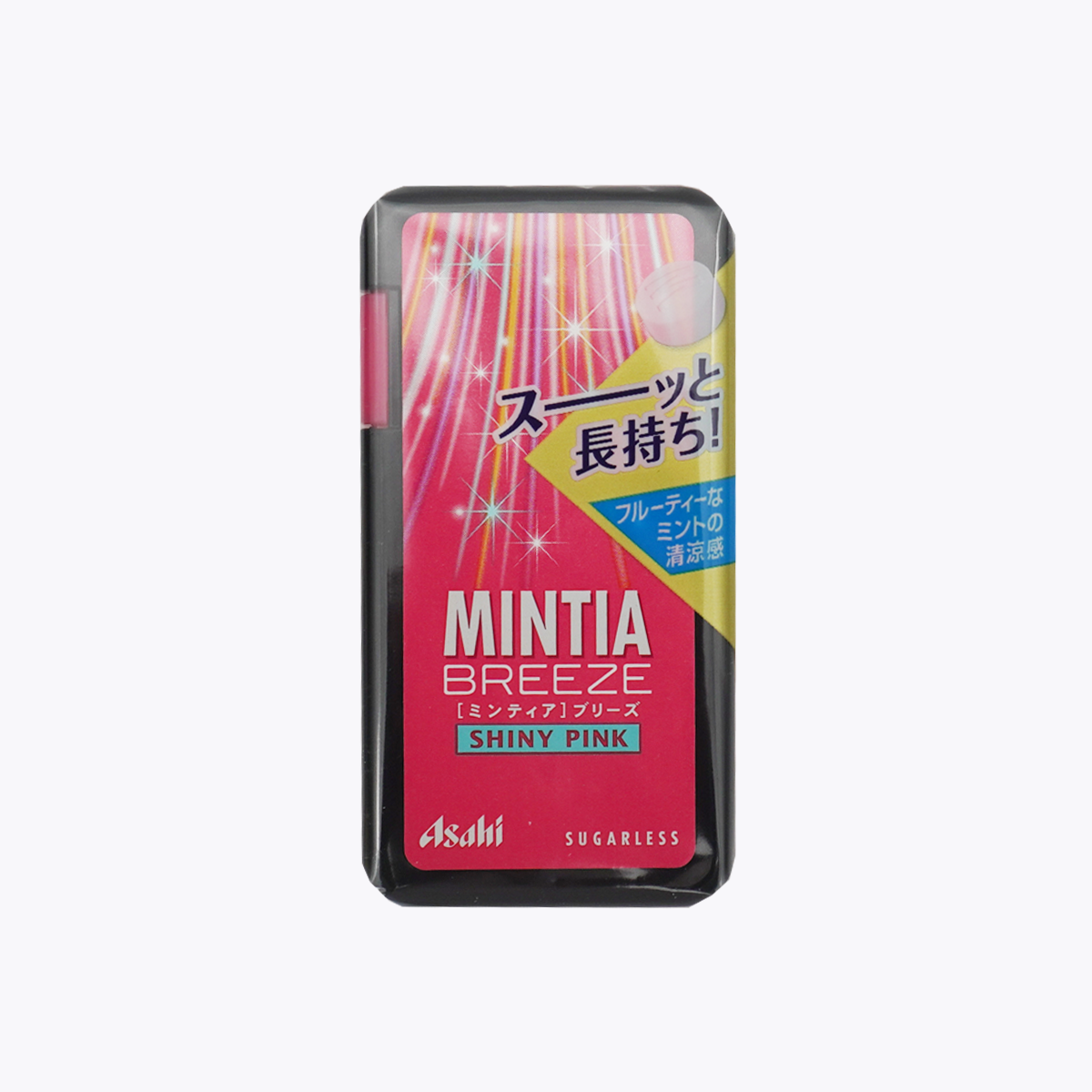 Asahi MINTIA 薄荷糖 Shiny pink 30粒