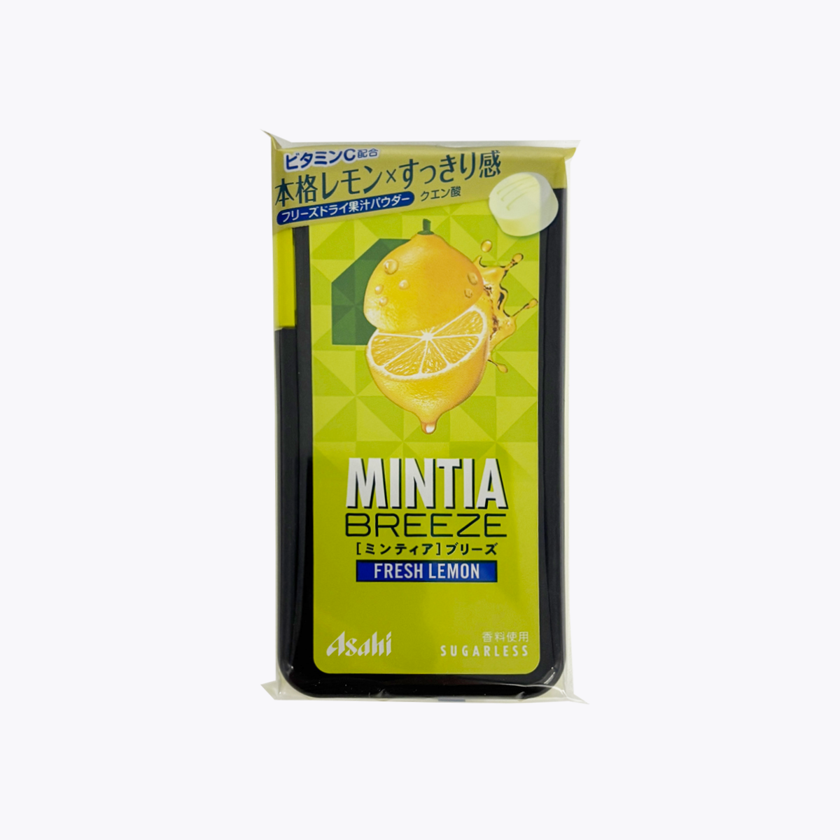 Asahi 朝日 MINTIA BREEZE 清涼感 口氣清新潤喉糖 檸檬口味 30粒