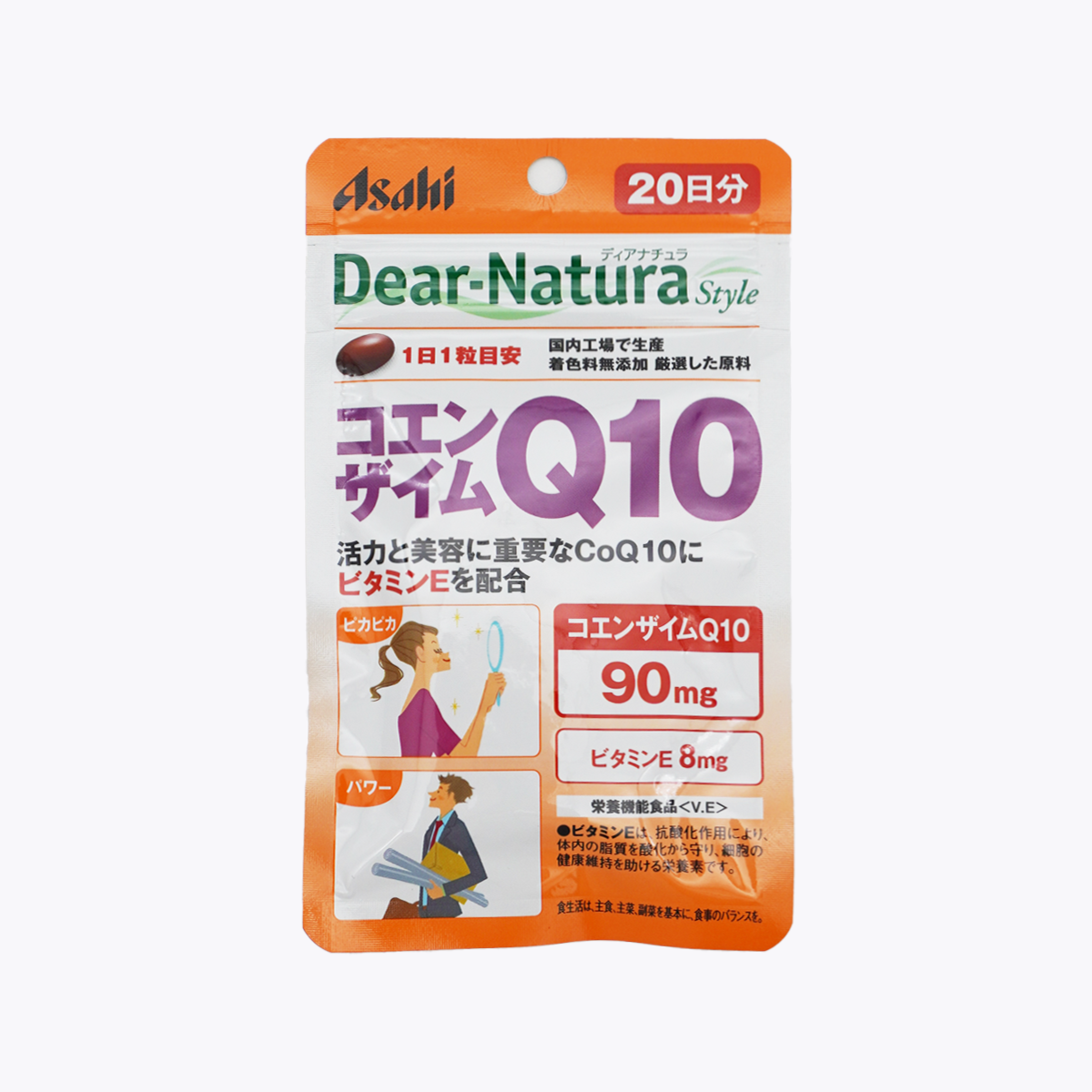 【營養機能食品】Asahi 朝日 Dear-Natura Style 輔酶Q10 20粒 20日分