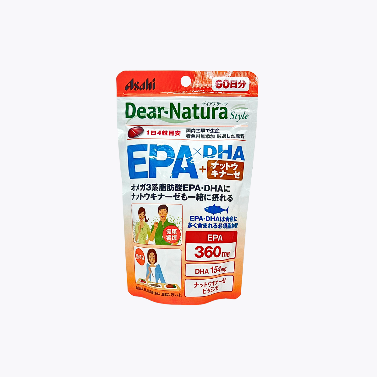 Asahi 朝日 Dear-Natura Style EPA×DHA 240粒 60日分
