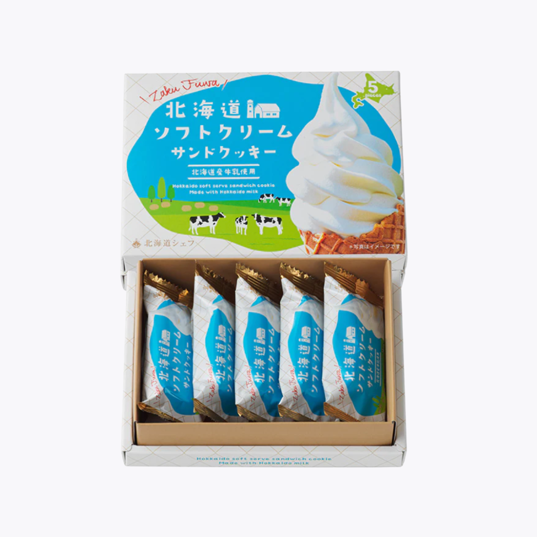 KCC 北海道霜淇淋夾心餅乾 5入