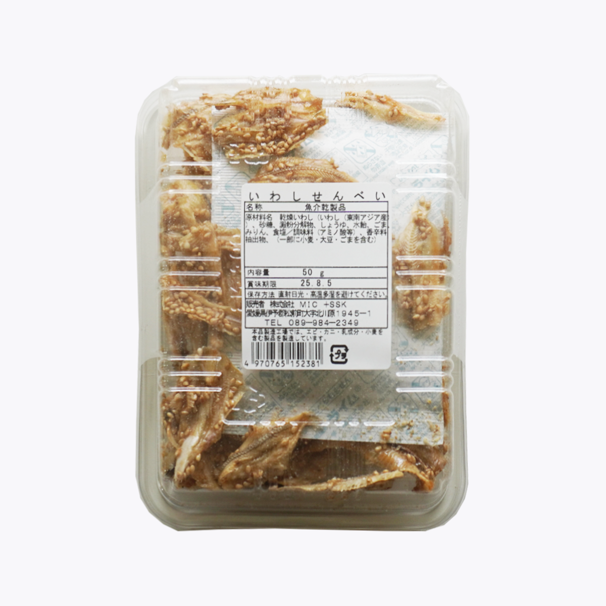 MIC 魚乾仙貝 50g