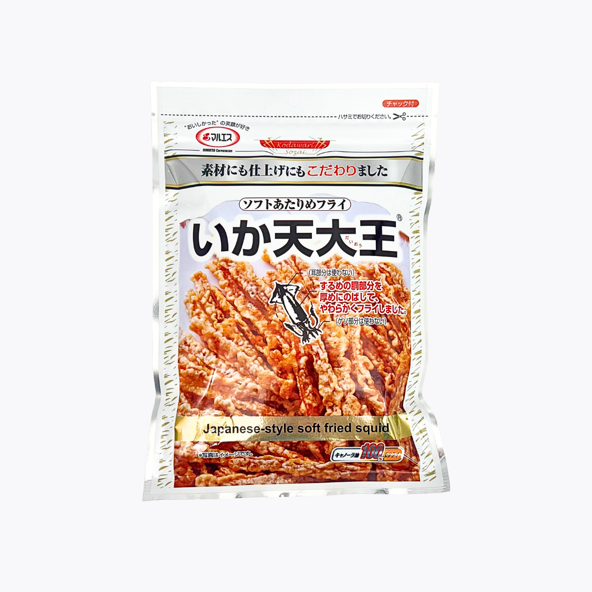 MARUESU 魷魚天大王 炸魷魚片 51g