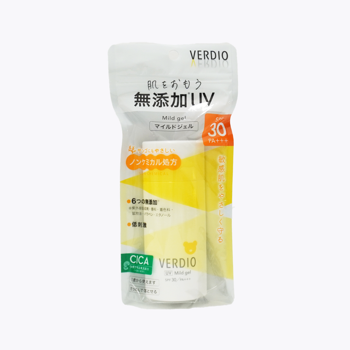 近江兄弟 VERDIO 水感無添加 MILD溫和防曬凝膠 SPF30/PA+++ 80g