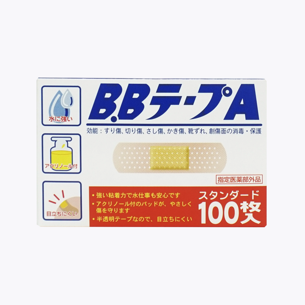 共立藥品工業 B.BTypeA OK繃 標準型 100枚