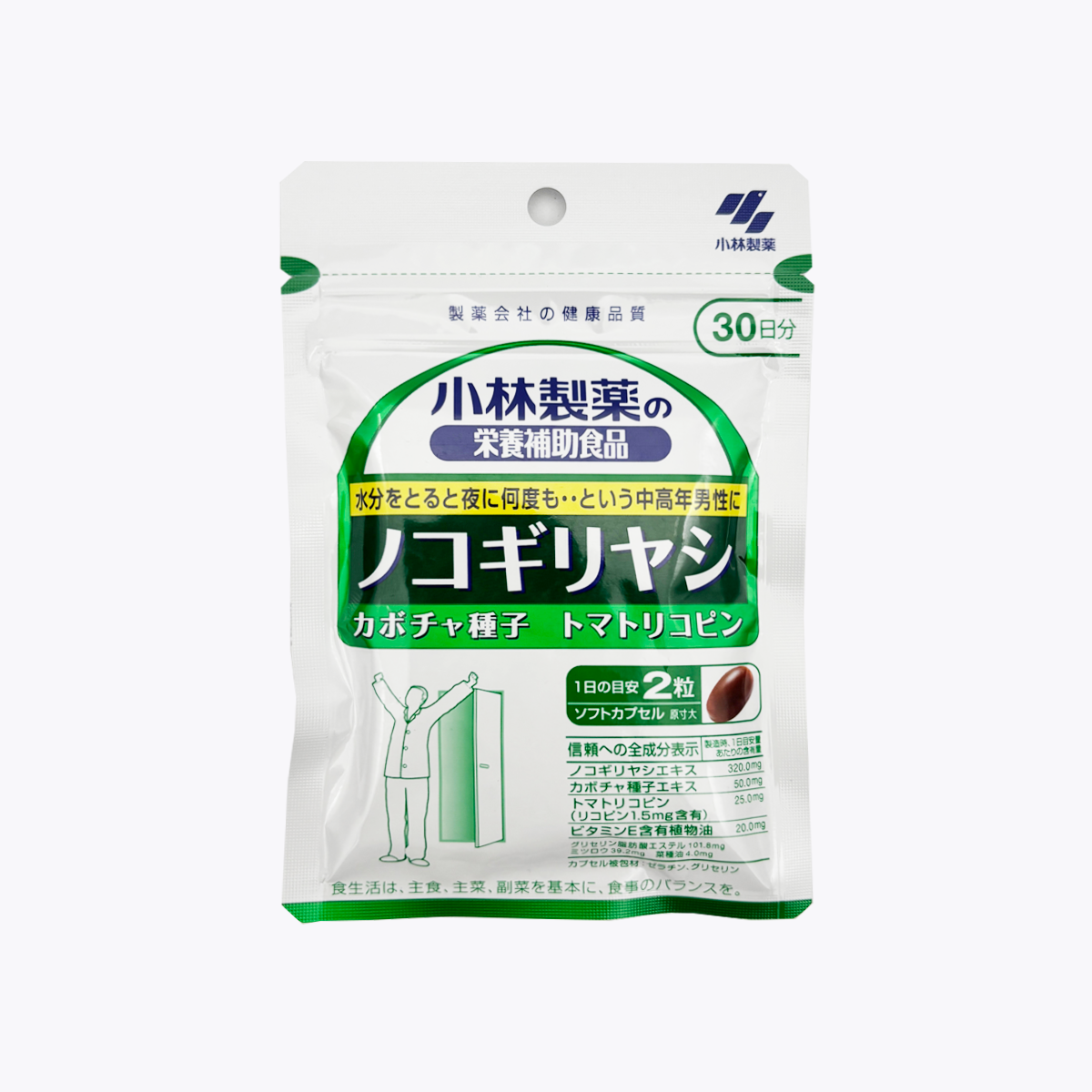 【營養輔助食品】小林製藥 鋸棕櫚 改善夜間頻尿 60粒 30日分