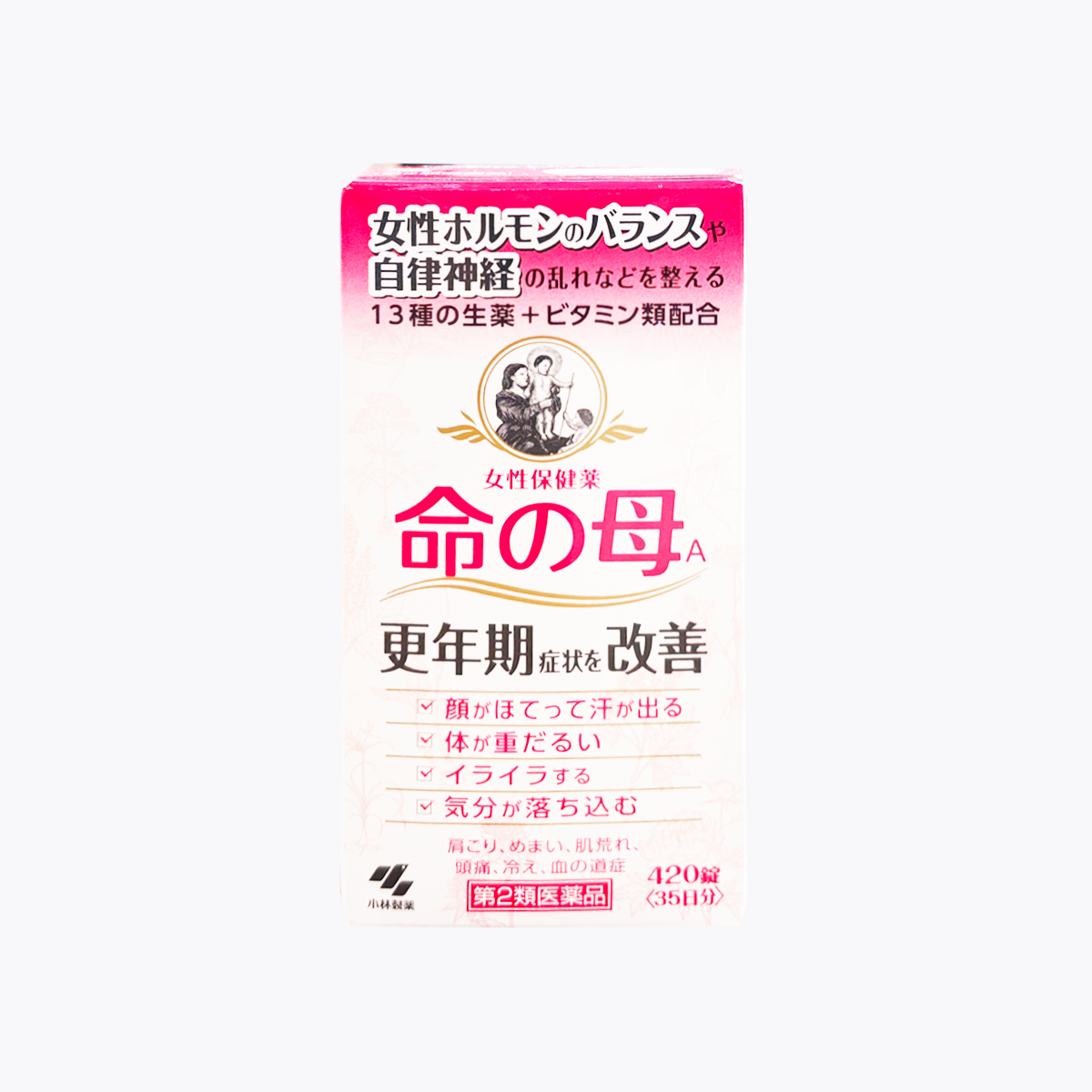 【第2類醫藥品】小林製藥 女性保健藥 命之母A 420粒 35日